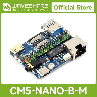 Waveshare CM5-NANO-B Mini Expansion Board For Raspberry Pi Compute Module 5