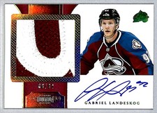 Gabriel Landeskog 2011-12 Panini Dominion Rookie Auto Patch /92 #186 *RG*