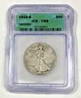 1916-S Walking Liberty Half Dollar Nice Original VG