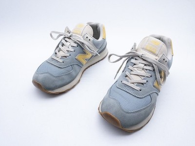 New Balance 574 classic Unisex Freizeitschuhe Leder Blau Gr. 40 EU Art. 41393-30