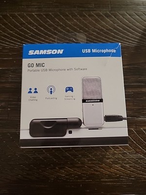 Samson SAGOMIC Go Mic Portable USB Condenser Microphone Open Box