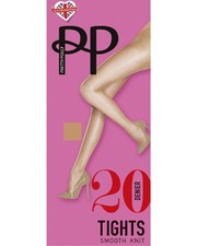 Pretty Polly Glattstrick Strumpfhose Damen Alltag 20 DEN Strumpfwaren