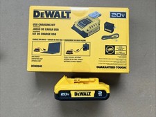 DEWALT DCB094K 20V USB-C Charging Kit With Bonus 2 AH Battery