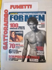 For Men Magazine N.21 Cover Sergio Muniz + Poster Ventura Anno 2004 - Ottimo