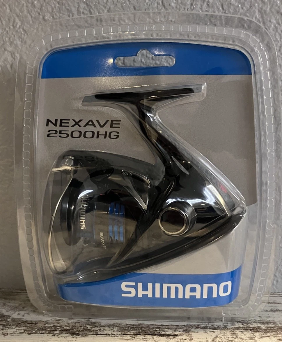 Moulinet Spinning Shimano Nexave FI - Taille 2500-4000 - Frein Avant - Neuf