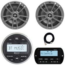 JBL PRV-175 BT WB Receiver, Wired Remote, Extension Cable, 2x 6.5" 180W Speakers