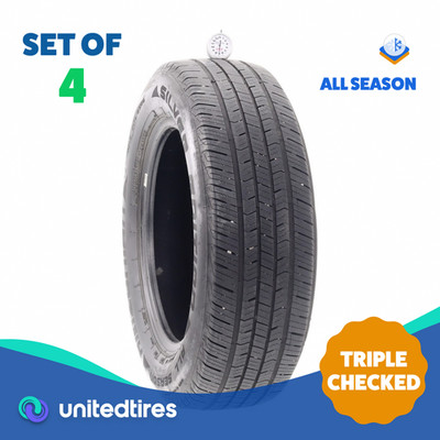 Set of (4) Used 205/65R16 Arizonian Silver Edition 95H - 7-8.5/32