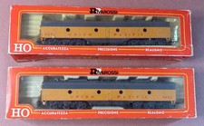 Vintage Rivarossi HO Scale Union Pacific Diesel Locomotive B-Unit #969B (x2)