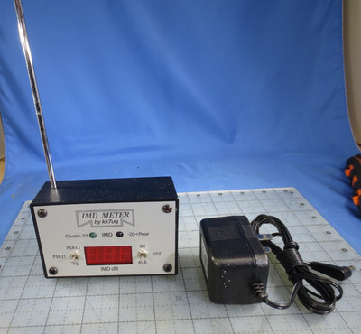 RARE KK7UQ PSK IMD Meter with power supply in Excellent Condition! (Free Ship!)