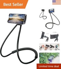 Universal Smart Phone Stand - Adjustable Gooseneck Holder for Hands-Free Use