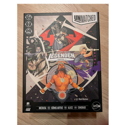 IELLO Unmatched Brettspiel Bundle, Fantasy, Abenteuer, 2 Spieler, ab 8, 2021