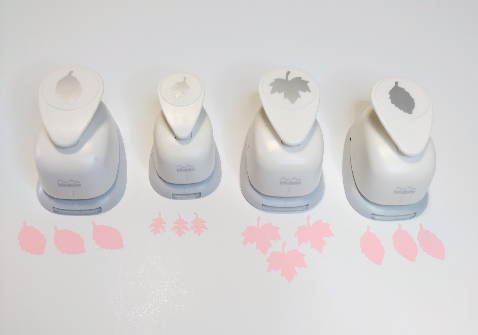 bira craft punch Set of 4 Excellent Condition 