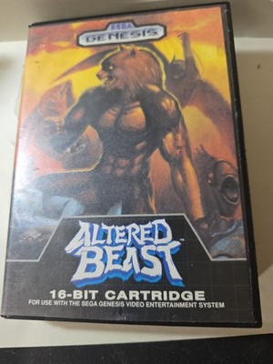 Altered Beast (Sega Genesis, 1989) Preowned Complete Tested Plastic Tear On Side
