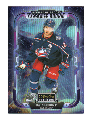 Owen Sillinger 2025-26 O-Pee-Chee OPC Platinum #224 Cosmic /65 Marquee Rookie