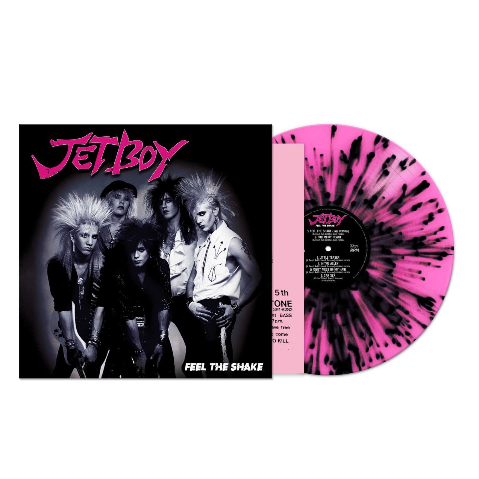 Jetboy Feel the Shake LP Vinyl NEW
