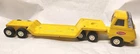 Tonka Semi Truck With Yellow Lowboy  Flatbed Trailer-Hauler