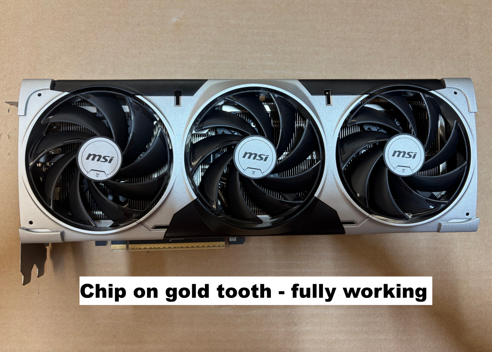 MSI NVIDIA GeForce RTX 5070 Ti VENTUS 3X OC 16GB GDDR7 Ray-Tracing Graphics Card