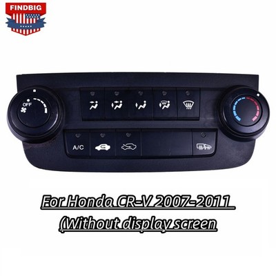 A/C Air Condition Temperature Control Switch Panel for Honda CR-V 2007-2011