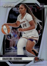 2024 Panini Prizm WNBA Silver Prizms Charisma Osborne Rookie Card #65