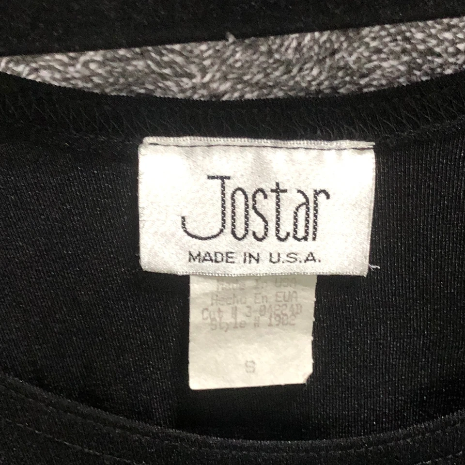 Camisola Jostar Top Mujer Pequeña Negra Sin Mangas Elastizada Calce Relajado Foto 4 de 4