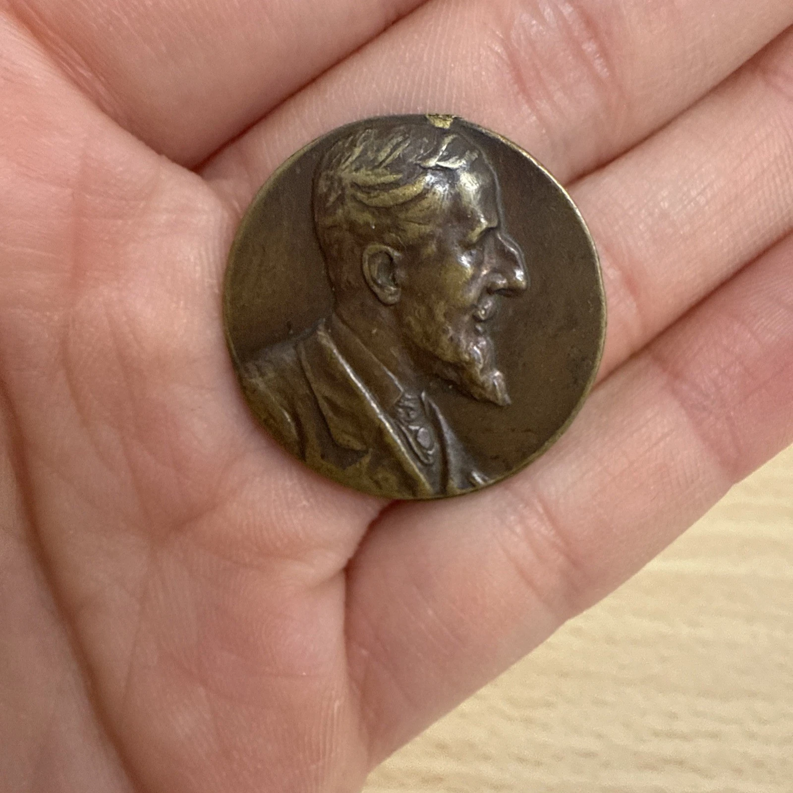 Médaille Au Défenseur Des Droits Du Peuple Au Républicain Paul Deroulede