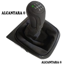 FÜR VW GOLF 5 6 EOS SCIROCCO 3 SCHALTSACK SCHALTKNAUF ALCANTARA © 6 GANG KPN12