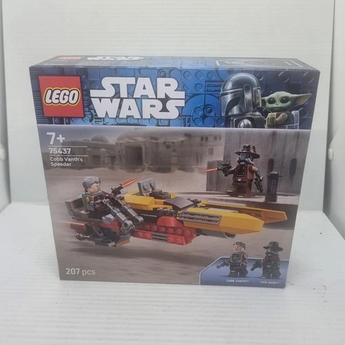 LEGO Star Wars Cobb Vanth’s Speeder Building Set 75437 BRAND NEW SEALED BOX BNIB