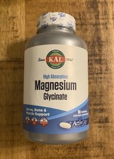 KAL Magnesium Taurate Plus 400mg High Absorpt...