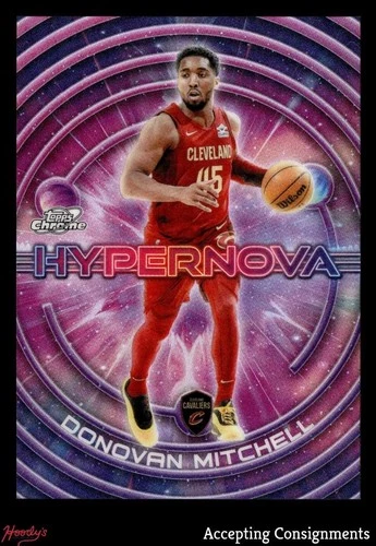 2025 Topps Cosmic Chrome Donovan Mitchell Base (RAW)