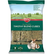 Kaytee Timothy Hay Blend Cubes for Pet Rabbits Guinea Pigs Chinchillas and Other