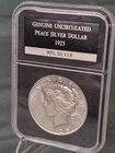 1925 Unc Peace Silver Dollar $1 90% Silver PCS Stamps & Coins PC-4520192507