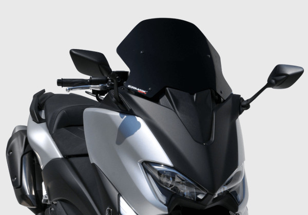 Ermax Sport Windschutzscheibe Schwarz FüR Yamaha 530 T-MAX Dx/Sx 17/19-image