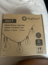 Brightown Outdoor String Lights, 25Ft LED Pat...