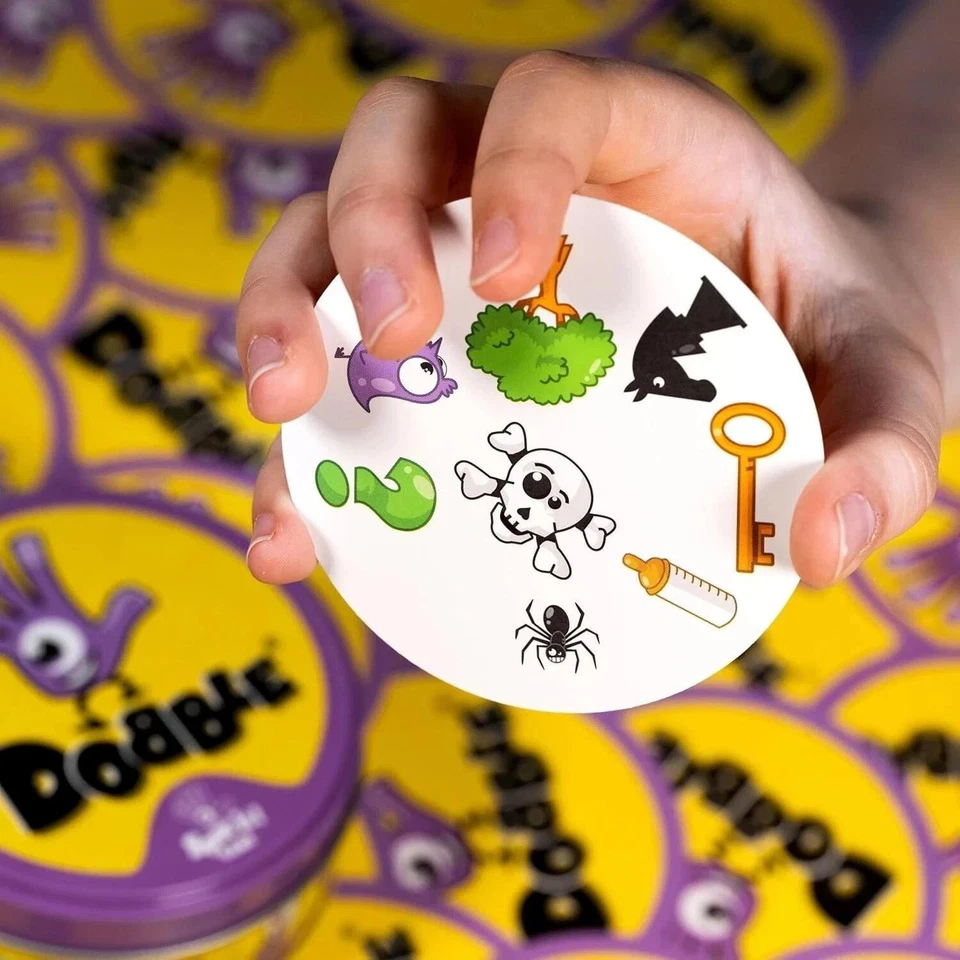 Dobble Classic Card Game Family Fun Fast Match Party Kids Adults 2–8 Players UK - Image 3 of 4