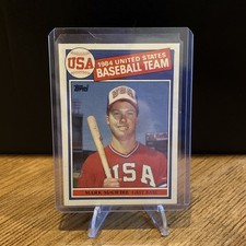Topps 1985 Mark McGwire Rookie #401 Base Set United States Baseball Card