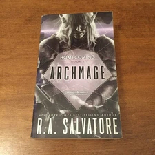 Archmage: The Legend of Drizzt R.A. Salvatore 2017 Wizards 1st Print MMPB Good+