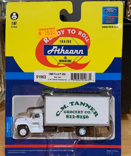 ATHEARN 1:87 FORD C Series Avec Koffer Mason & Dixon USA EUR 17,89 - FR