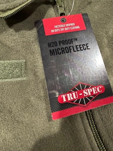 Tru-Spec Polar Fleece Jacket H2O Proof Microfleece - Image 2 of 4
