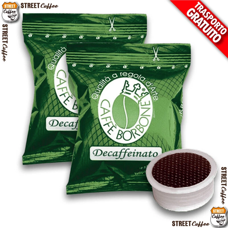 50 Capsule Cialde Caffè Borbone Dek Dec compatibili Lavazza Espesso Point *