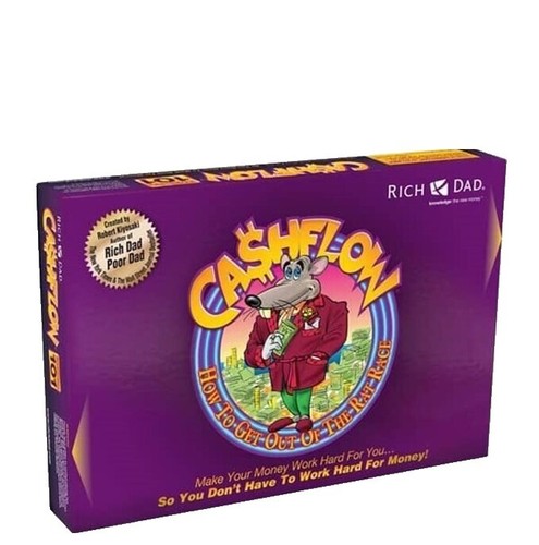 Rich Dad Poor Dad Cashflow 101 Board Game Robert Kiyosaki Card