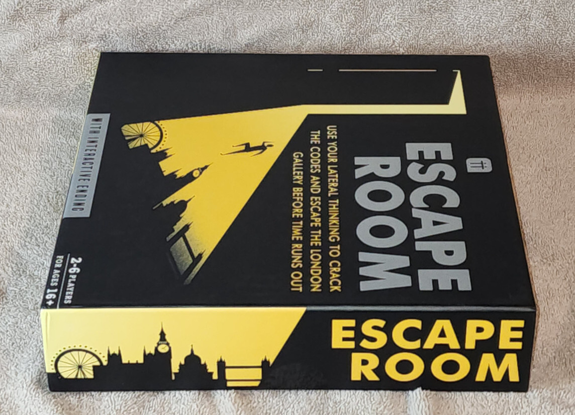 NEW SEALED Escape Room Game London Talking Tables NEW Age 16+ FREE SHIPPING!