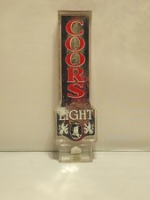 RARE Vintage Coors Light Acrylic Beer Tap Handle