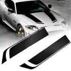 Car Hood Bonnet Decor Decals Sticker Racing Sports Stripe Style Auto Accessories