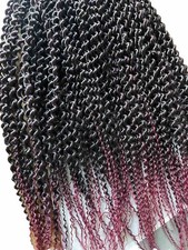 21"" Passion Locken Häkelverlängerung 60 Stränge mit Installation Häkelstift.