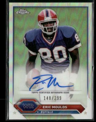2023 Topps Composite Eric Moulds Topps Chrome Auto Refractors #/299