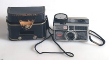 ART- DECO CAMERA WITH CASE AND STRAP