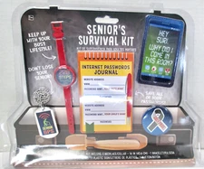 New Senior's Survival Kit - Gag, Joke, Non Functioning