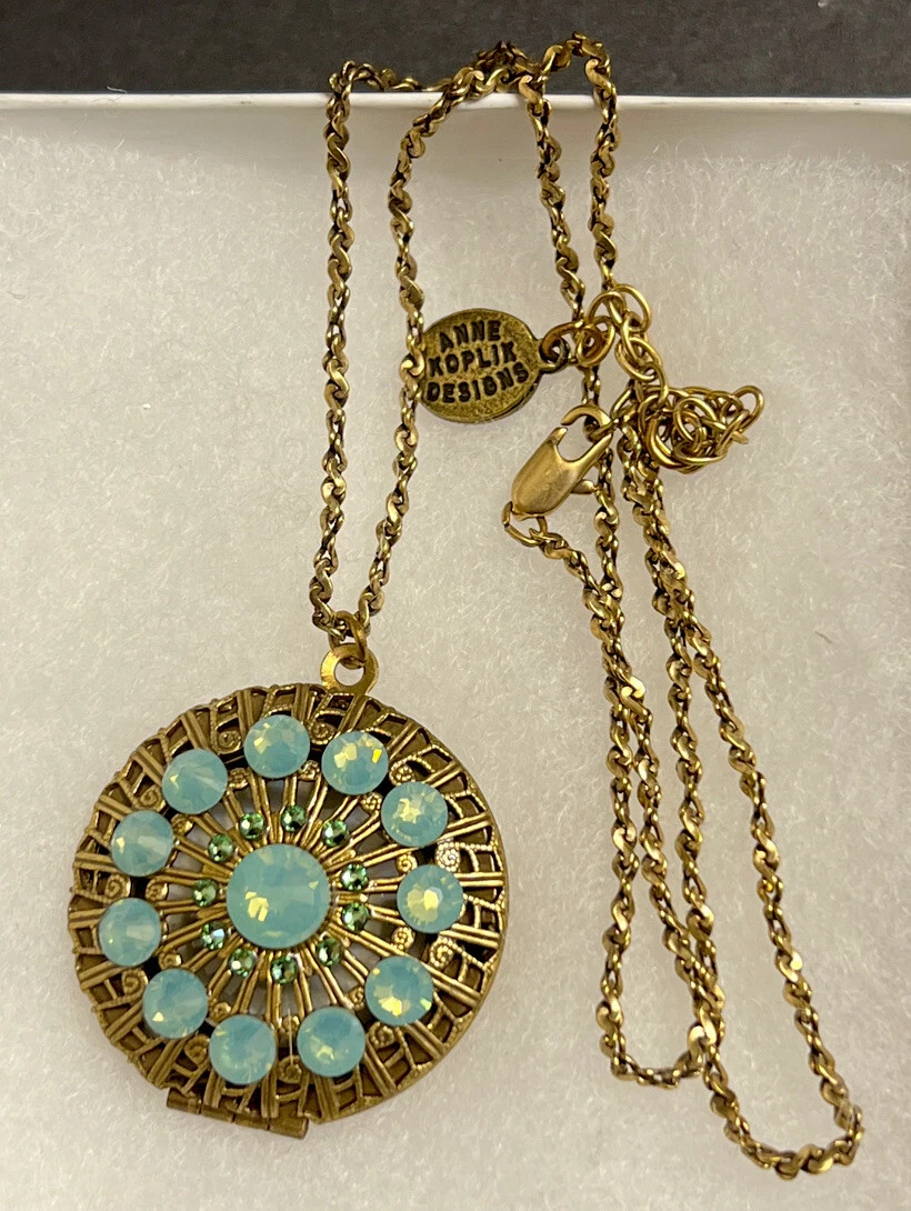 Vintage Anne Koplik pendant necklace eBay