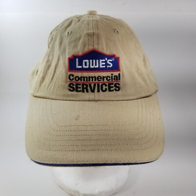 #ad Lowe#x27;s Commercial Services Hat Tan Hat Adjustable Adult Size Hat Tan Cap $14.99