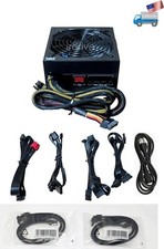 SHARK 1200W Mod Gamer PC PSU for AMD Ryzen Motherboard 4x PCIe GeForce GTX/RTX